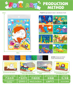 Zheng guang pädagogische DIY Aufkleber funkelnde Folie Malerei Spielzeug Aktivität Zeichnen Spielzeug für Kinder - Product Image 3