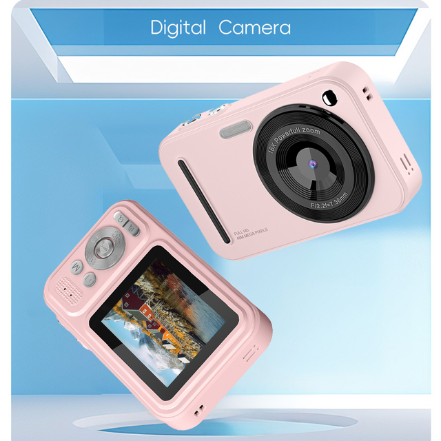 Jarvis Factory DX9 Full HD CCD Point Shoot Digital Camera 7.1x-16x Optical Zoom 2"-3" Screen Rechargeable Battery SD Card