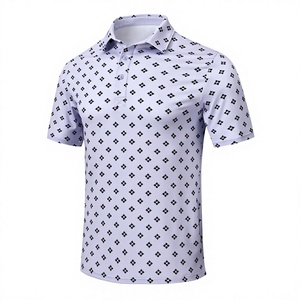 เสื้อเชิ้ตผู้ชายแขนสั้นแบบสวมใส่สบาย สั่งทำพิเศษ ผ้าถักลายพิมพ์ ระบายอากาศได้ดี ซับเหงื่อ ผลิตจากผ้าสแปนเด็กซ์/โพลีเอสเตอร์ คุณภาพสูง ระบายอากาศได้ดี รับผลิตแบบ OEM - Product Image 1