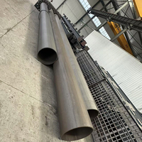 Structure en acier pour bâtiment, colonnes tubulaires en acier soudées, poteaux métalliques Q355, construction de hangar industriel personnalisé de haute qualité à prix abordable