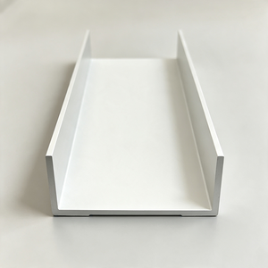 Canal en alliage d'aluminium 6063 T5 sur mesure pour système de maintien de câbles chauffants anti-givre pour toitures d'hiver et gouttières de villas - Product Image 4