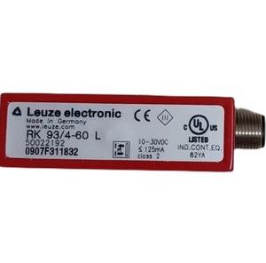 Sensor Fotoeléctrico Leuze Nuevo, 93/4-60 L / 93/4-150, para Automatización Industrial, Cintas Transportadoras Robóticas, etc. - Product Image 2