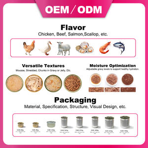 haisenpet Fournisseur Direct d'Usine Nourriture Humide pour Chats de Haute Qualité Viande Fraîche <span class=keywords><strong>Bon</strong></span> Goût Friandises Directement de l'Usine Vente en Gros - Product Image 2