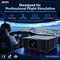 Projecteur laser 10 000 lumens pour simulateur de vol, système de projection immersive, solution de simulation pour grandes surfaces