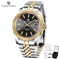 Montres Pagani Design PD-1645 1645 en acier inoxydable, montres de luxe, mouvement automatique japonais Miyota 8215, montre-bracelet mécanique pour homme, Montre Reloj