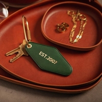 Porte-clés en cuir personnalisés en gros avec logo vierge – Cadeaux pour voitures, hôtels, motels – Idéal pour les cadeaux de luxe