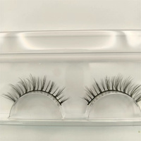 Cils naturels courts en faux vison de 8 à 15 mm, cils longs artificiels pour maquillage, cils réutilisables sans cruauté