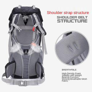 Custom 60L Extra Large Outdoor Travel Hiking Backpack <strong>Waterproof</strong> Hunting Mountaineering Back Pack Camping <strong>Rucksack</strong> - Product Image 3