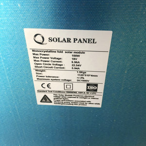 Kit solaire flexible monocristallin 120W 12V pour l'énergie domestique - Product Image 5