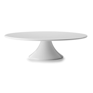 Piatto bianco per dolci, vassoio rotondo per servire dessert, ideale per feste ed eventi - Product Image 1
