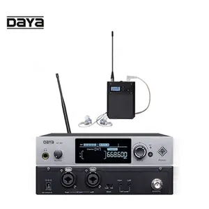 Professional Uhf Iem In-ear for Sennheise Wireless in Ear Monitor System Wireless Microphone White Broadcasting Equipment Stage