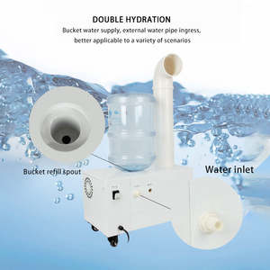 Sistema di Nebulizzazione e Umidificazione ad Ultrasuoni Elettrico per Serre Industriali con Display Digitale e Controllo Automatico dell'Umidità - Product Image 2