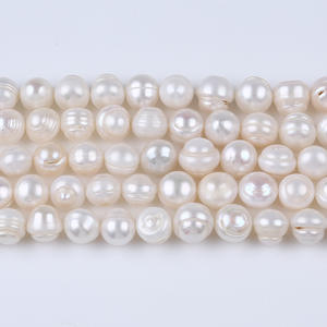 Perlas de Agua Dulce Blancas de 12-13 mm de Zhuji Pearl Wholesale, Hilo de Perlas Sueltas para Joyería DIY, Collar de Perlas de Agua Dulce Naturales - Product Image 2