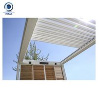 Gazebo motorisé rétractable en alliage d'aluminium imperméable personnalisé - Fournisseur fiable, directement de l'usine, prix compétitif