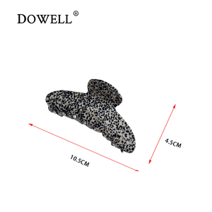 Dowell Tùy Chỉnh Thêm Lớn Jumbo Đá Cẩm Thạch Tortoiseshell Cellulose Acetate Tóc Claw <span class=keywords><strong>Clip</strong></span> - Product Image 2