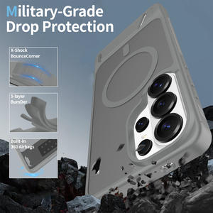 เคสโทรศัพท์มือถือแม่เหล็กสุดหรูเคสให้ความรู้สึกผิวสัมผัส Samsung S26เคสอัลตร้าเคสกำหนดเองสำหรับ S25 FE S24บวก S23 <span class=keywords><strong>S22</strong></span>ฝาหลัง - Product Image 4