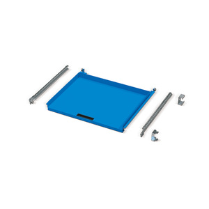 Fami Pull Out Shelf For Full Extension <b>Cabinets</b> 587x475 Mm Dark <b>Grey</b> Ral7000 Tool <b>Cabinet</b> Storage - Product Image 1