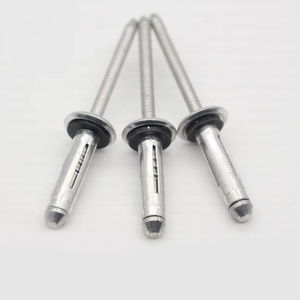 Rivet aveugle à trois plis étanche DIN 7337 avec caoutchouc - Product Image 1