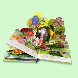 Impresión de Libros <span class=keywords><strong>Infantiles</strong></span> Educativos en Inglés, Personalizados, <span class=keywords><strong>con</strong></span> Ilustraciones para Colorear, Libros <span class=keywords><strong>Pop</strong></span>-<span class=keywords><strong>up</strong></span> 3D, Impresión de Libros de Tapa Dura para Niños - Product Image 1