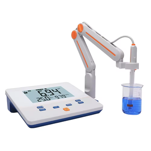 จอแสดงผล LCD เครื่องวัดค่า <span class=keywords><strong>ph</strong></span> อุตสาหกรรมห้องปฏิบัติการคุณภาพน้ําเซ็นเซอร์อะนาล็อก <span class=keywords><strong>0</strong></span> - <span class=keywords><strong>14</strong></span> เซ็นเซอร์ <span class=keywords><strong>ph</strong></span> น้ํา - Product Image 1