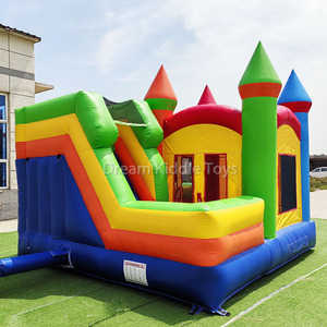Château gonflable multicolore gonflable, toboggan d'escalade, maison gonflable <span class=keywords><strong>pour</strong></span> la <span class=keywords><strong>location</strong></span> d'<span class=keywords><strong>anniversaire</strong></span> - Product Image 4