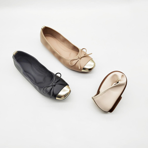 Alta Qualidade <span class=keywords><strong>Roll</strong></span> <span class=keywords><strong>up</strong></span> Bailarina Sapatos Mulheres Dobrável <span class=keywords><strong>Ballet</strong></span> <span class=keywords><strong>Flats</strong></span> Sapatos para As Mulheres - Product Image 3