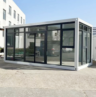 Unité modulaire préfabriquée détachable et portable pour bureau de chantier et suite de gestion de site