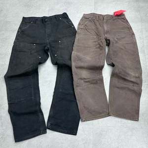 Pantalones de Trabajo Personalizados de Lona Resistente con Doble Rodilla, Estilo Carpintero, Tácticos, para Skate y Cargo, para Hombre - Product Image 1