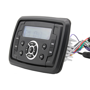 อะไหล่เครื่องเสียงระดับมืออาชีพสำหรับรถ ATV รุ่น H-806 เครื่องเสียงสเตอริโอทางทะเล วิทยุ FM AM พร้อมบลูทูธและช่องต่อ USB สำหรับรถ ATV - Product Image 4
