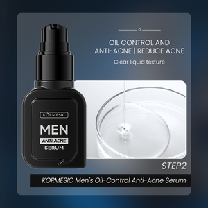 KORMESIC 40ml 卸売 プライベートラベル 保湿 ニアシンアミド サリチル酸 ニキビ対策 メンズ フェイシャルセラム - Product Image 6