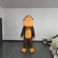 Costumes de mascotte singe 3D personnalisés professionnels pour adultes unisexes, marque Blue Sky, commandes OEM/ODM bienvenues