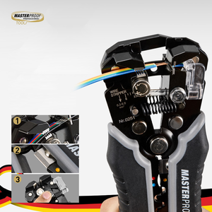 Herramienta <span class=keywords><strong>de</strong></span> Pelado <span class=keywords><strong>de</strong></span> Cables Ajustable, Pelacables <span class=keywords><strong>de</strong></span> Precisión con Longitud <span class=keywords><strong>de</strong></span> Pelado Ajustable, Pelacables Automático - Product Image 1