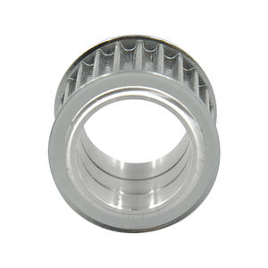 INTECH personalizzato 32mm dimensione del foro sincrono HTD5M puleggia di distribuzione 5M 34T in alluminio per uso industriale - Product Image 3