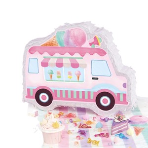 Jeu <span class=keywords><strong>de</strong></span> décoration <span class=keywords><strong>de</strong></span> fête d'anniversaire pour enfants avec un jouet écraseur <span class=keywords><strong>de</strong></span> bonbons en forme d'étoile et un design <span class=keywords><strong>de</strong></span> fleurs arc-en-ciel pour les fêtes d'enfants, les rassemblements d'enfants, la piñata - Product Image 2
