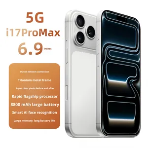 Tout nouveau téléphone mobile 17ProMax double SIM non ouvert, compatible toutes réseaux, avec IA, longue autonomie de batterie, pixels HD, smartphone Android intelligent - Product Image 3