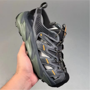 Nouvelles sandales de randonnée légères et confortables en maille rayée pour hommes et femmes, avec bande élastique, amortissantes, antidérapantes, pour l'extérieur, l'hiver - Product Image 3