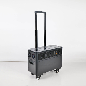 2000W Portable Power Station 2304WH Pull Rod Battery 16 Series Iron Lithium 51.2v Sheet Metal YH2000M Pull Rod Type 2000W Portab - Product Image 2