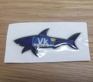 Autocollants personnalisés 2026 Shark CP Jul Vrunk Marseille Palestine Drapeau national Paul and Shark - Product Image 6