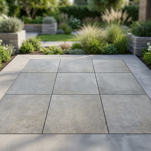 Hazel Stone Ash 300x900mm Outdoor Porcelain Tiles Heavy Duty 20mm Ceramic Flooring for Garden Bathroom Mall Export Quality - Product Image 1
