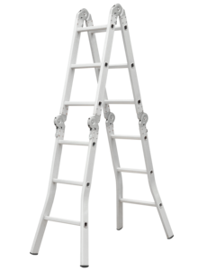 Escalera de Aluminio Multiusos de Fábrica China, Escalera Combinada de Aluminio Plegable y Transformable, Tamaños Personalizados OEM - Product Image 1