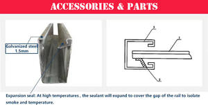 <span class=keywords><strong>Porte</strong></span> en acier résistante au feu - Volet coupe-feu industriel certifié pour entrepôt, <span class=keywords><strong>garage</strong></span>, <span class=keywords><strong>porte</strong></span> industrielle résistante au feu - Product Image 3