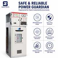 Appareillage de commutation isolé au gaz SF6 24 kV, unité de distribution annulaire HXGN15-12, capacité de coupure 20 kA, triphasé
