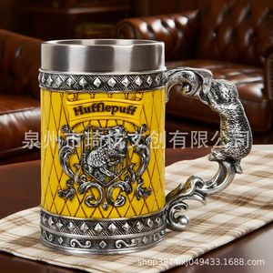 Jarra de Cerveza de Acero Inoxidable Ravenclaw con Asa con Relieve de Águila, Taza de Regalo para Fiestas, Aislamiento Térmico - Product Image 3