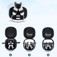 Étui de rangement tout-en-un Meta Quest 3/2/3S VR - Sac de protection portable pour casque, manettes et accessoires