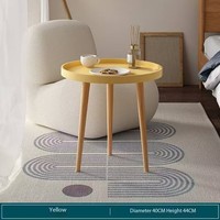 Petite table basse en bois de Style moderne nordique pour manger Table d'appoint simple pour canapé balcon salon propriétés de location