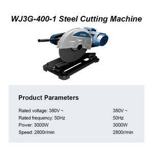Nuova Troncatrice Elettrica Industriale Professionale Portatile 3000W, Motore <span class=keywords><strong>a</strong></span> Induzione per Taglio Acciaio, Garanzia 3 Anni - Product Image 2