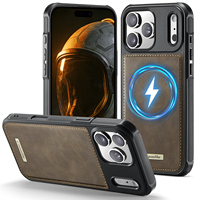 Coque de téléphone pour iPhone 18 Pro Max, chargement sans fil magnétique, effet givré, simili cuir, compatible avec iPhone 17 Air, 16 Plus, 15 Pro, 14, 13, 12