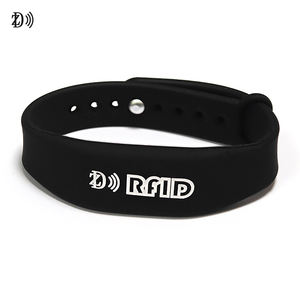 Pulsera de control de acceso RFID con logotipo personalizado, pulseras de silicona ajustables <span class=keywords><strong>MIFARE</strong></span> Classic 1K NFC de 13,56 MHz - Product Image 5