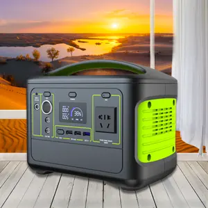 High Quality 153600mAh 220V 500W Portable Power Station Solar Generator Emergency Battery Backup For Outdoor And Home