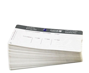 Personnalisation de billets <span class=keywords><strong>d</strong></span>'<span class=keywords><strong>avion</strong></span> et cartes <span class=keywords><strong>d</strong></span>'embarquement vierges en carton vert sur mesure par une usine chinoise - Product Image 2